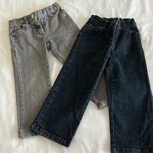 2 pairs of Janie and Jack jeans.